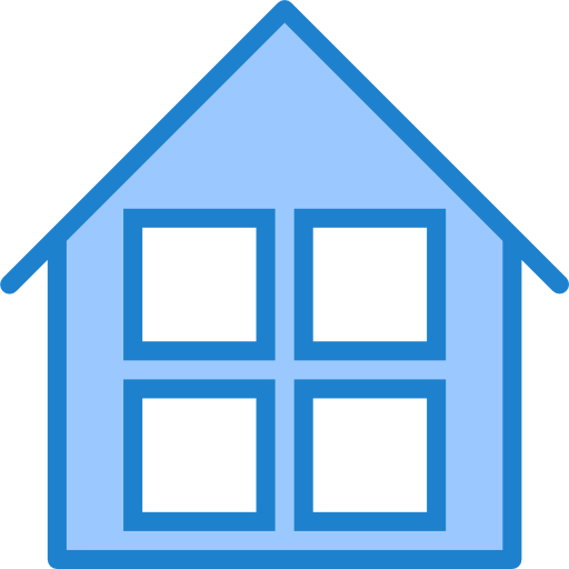 hogar srip Blue icono