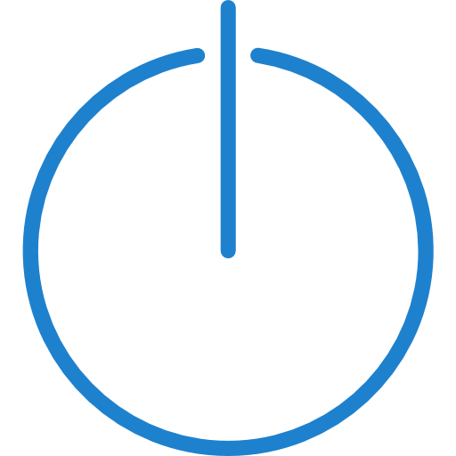 Power srip Blue icon