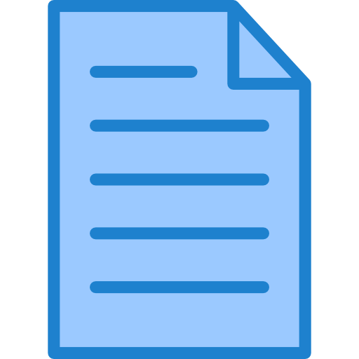 파일 srip Blue icon
