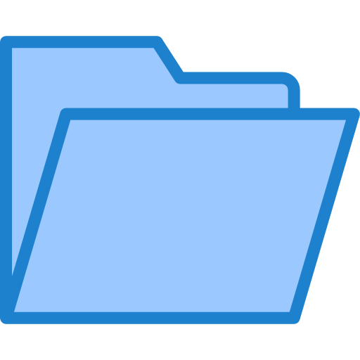 폴더 srip Blue icon
