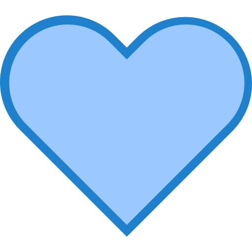 Social media srip Blue icon