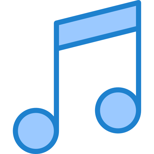 reproductor de música srip Blue icono