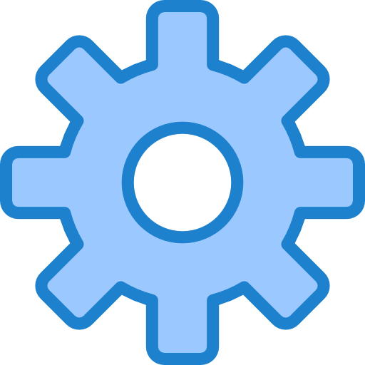 configuraciones srip Blue icono