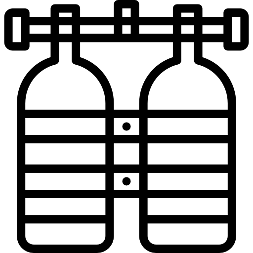 sauerstofftank turkkub Lineal icon