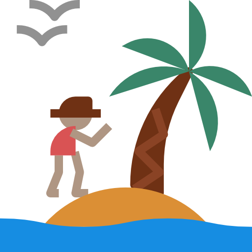 Island turkkub Flat icon