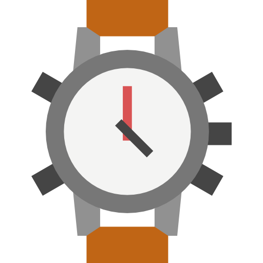 Wristwatch turkkub Flat icon