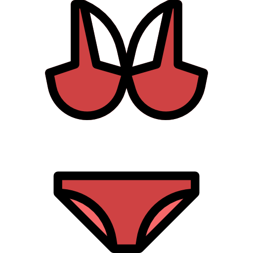 bikini turkkub Lineal Color Icône
