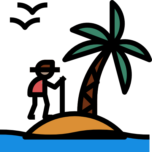 isla turkkub Lineal Color icono