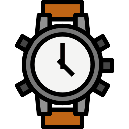 orologio da polso turkkub Lineal Color icona