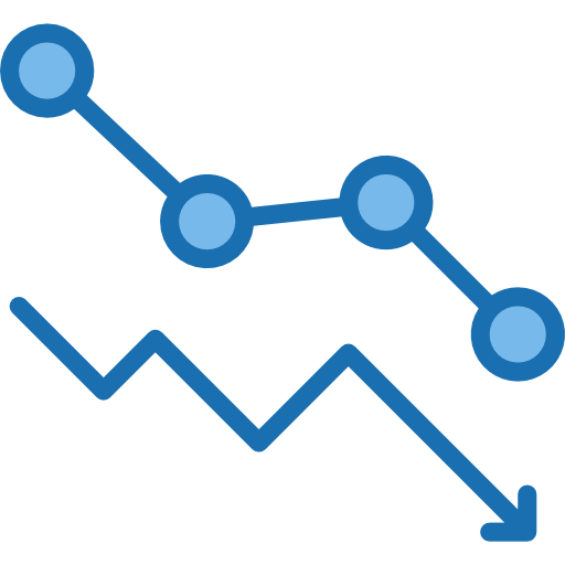 wykres liniowy Phatplus Blue ikona
