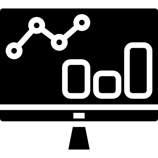 gráfico de barras Phatplus Solid icono