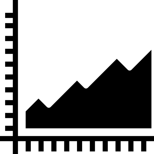 flächendiagramm Phatplus Solid icon