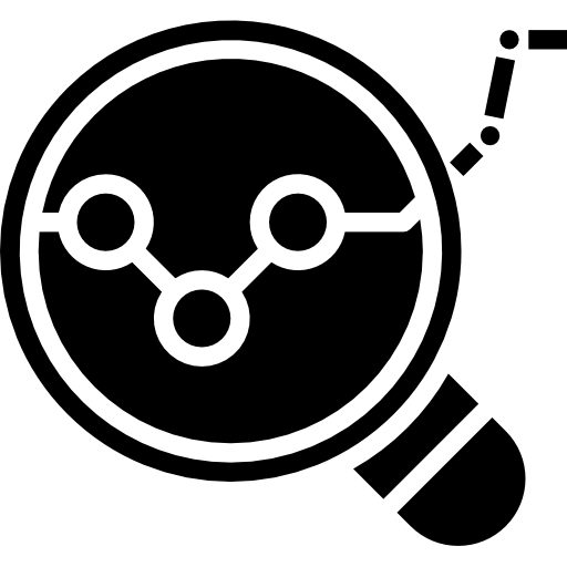 wykres liniowy Phatplus Solid ikona