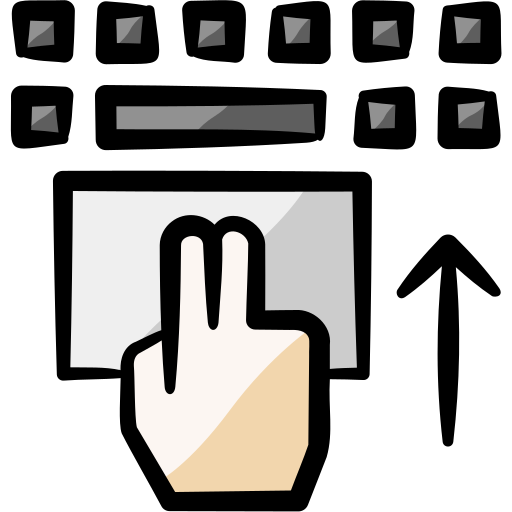Trackpad Generic color hand-drawn icon