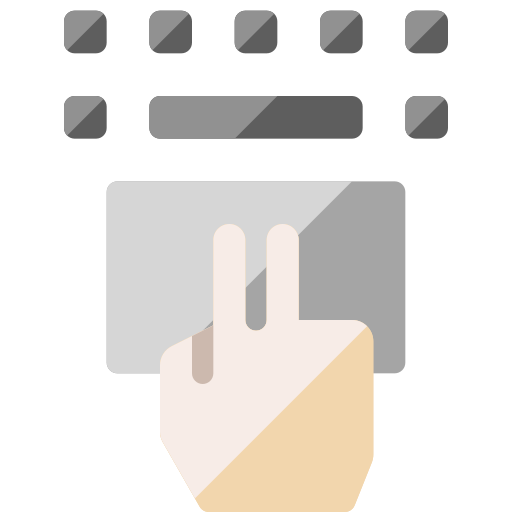 trackpad Generic color fill icon