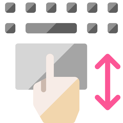 trackpad Generic color fill icon