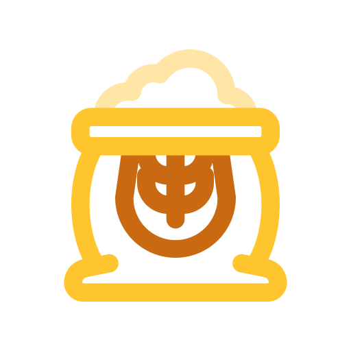 밀가루 Generic color outline icon