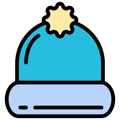 Зимняя шапка Generic color lineal-color иконка