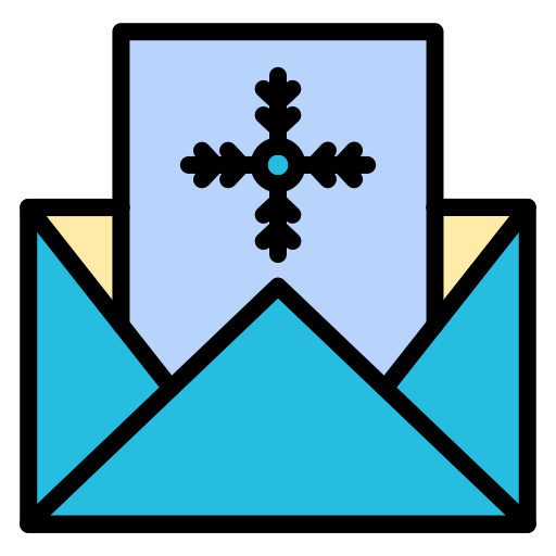 carta de invitación Generic color lineal-color icono
