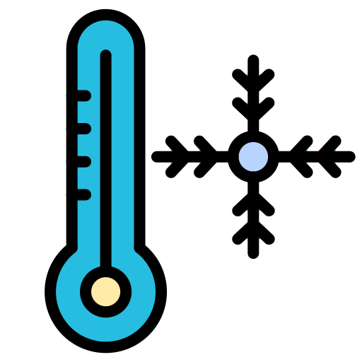 zimna temperatura Generic color lineal-color ikona