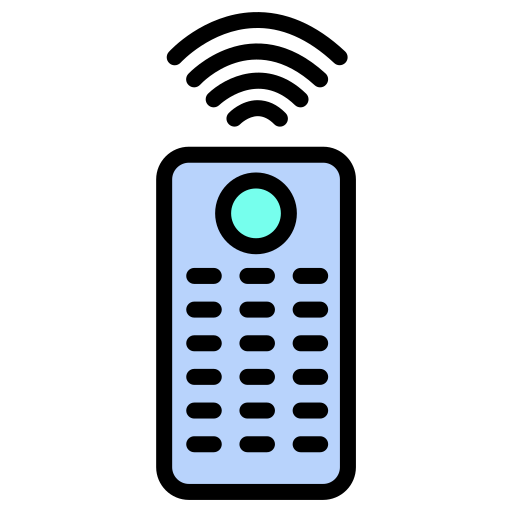 Remote signal Generic color lineal-color icon