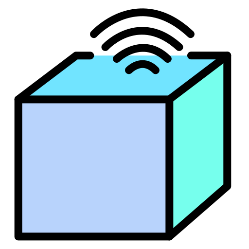 caja del altavoz Generic color lineal-color icono