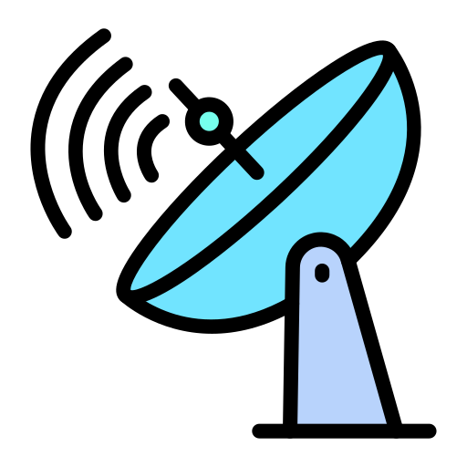parábola Generic color lineal-color icono