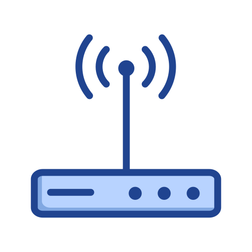 Router device Generic color lineal-color icon