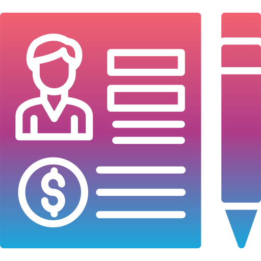 Agreement Generic gradient fill icon