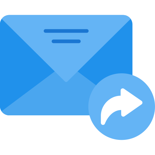Forward email Generic color fill icon