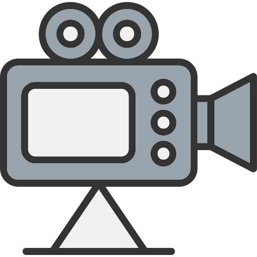 Video camera Generic color lineal-color icon