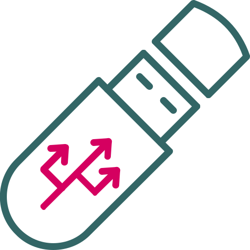 flash drive Generic color outline icon