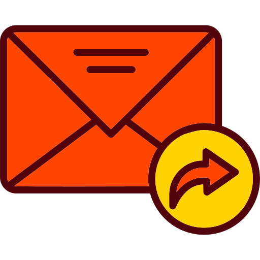 redirigir correo Generic color lineal-color icono