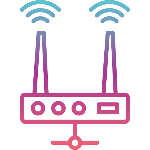 urządzenie routera Generic gradient outline ikona