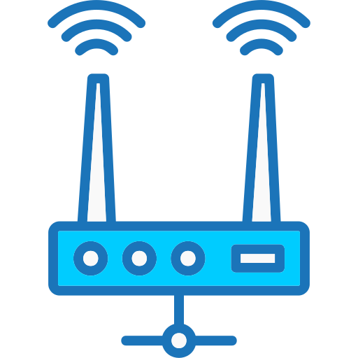 dispositivo router Generic color lineal-color icona