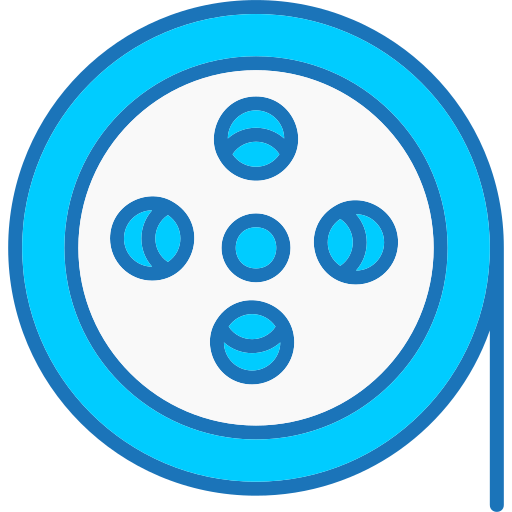 Reel Generic color lineal-color icon
