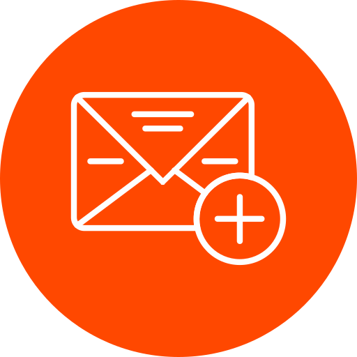 agregar correo Generic color fill icono