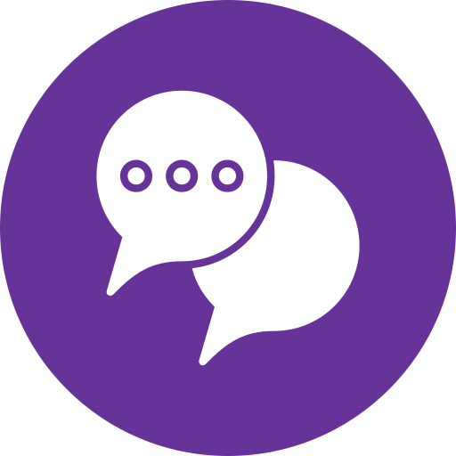 bubble-chat Generic color fill icon