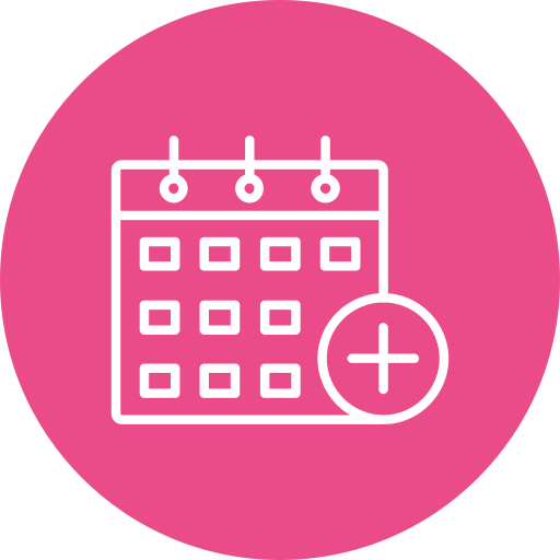 Calendar Generic color fill icon