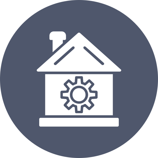 Smart home Generic color fill icon