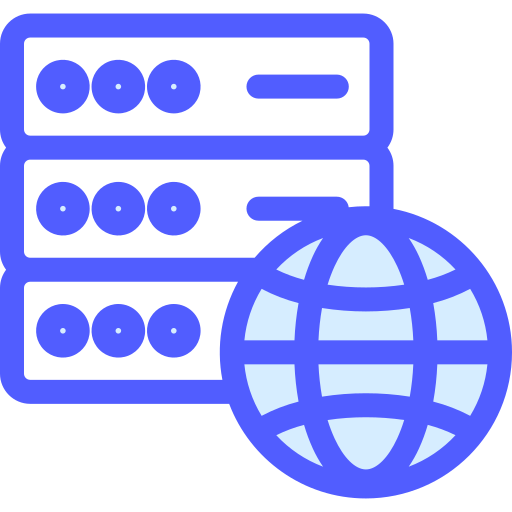 Web hosting Generic color lineal-color icon
