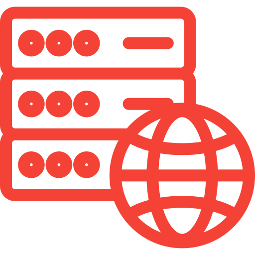 Web hosting Generic color outline icon