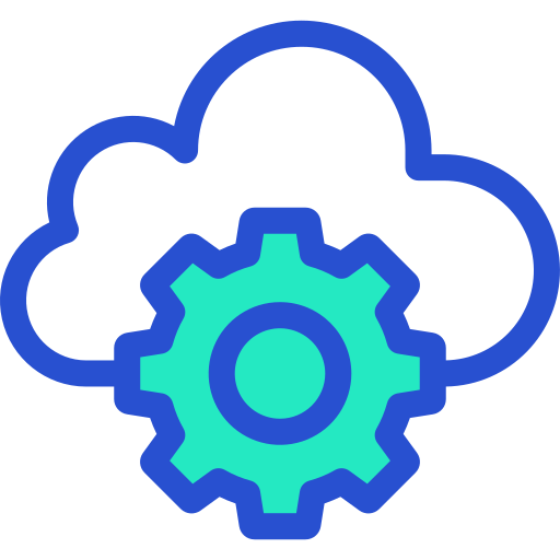 Cloud computing Generic color lineal-color icon