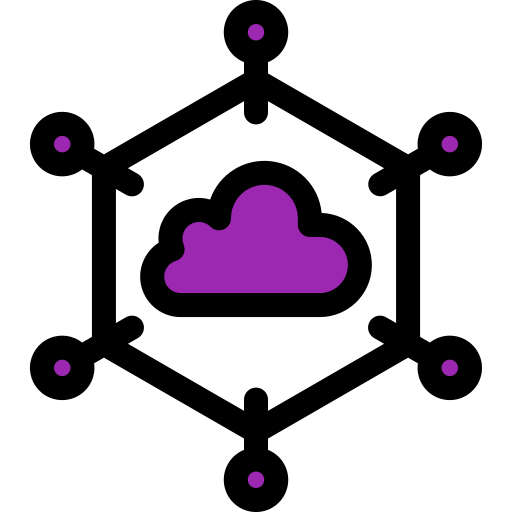 edge-computing Generic color lineal-color icon