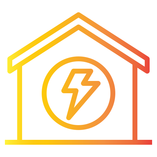 hogar ecológico Generic gradient outline icono