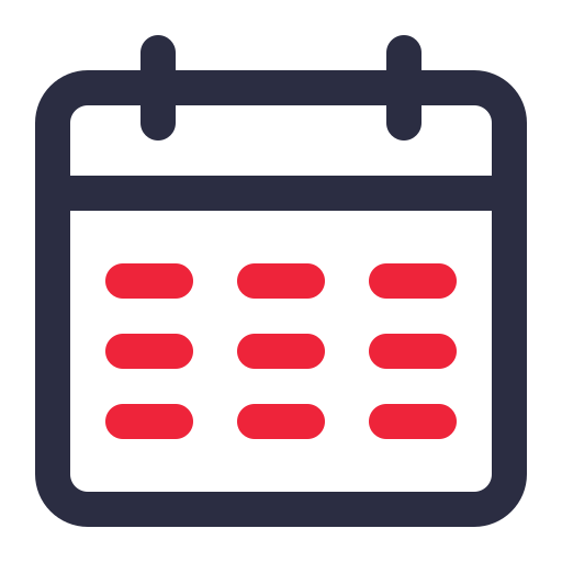 kalender Generic color outline icon