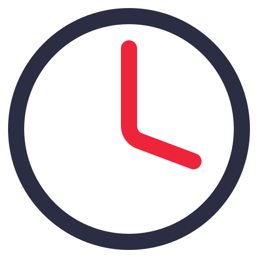 Clock Generic color outline icon
