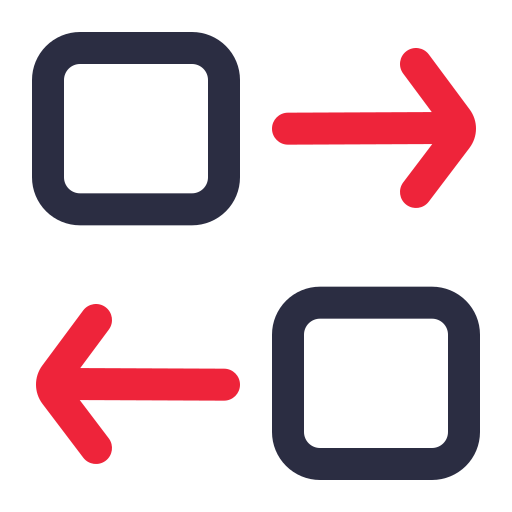 File transfer Generic color outline icon