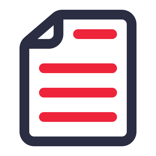 File Generic color outline icon