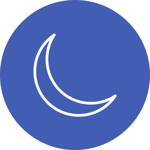 Waxing moon Generic color fill icon